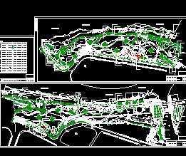 滨江公园二期绿化设计施工图免费下载 - 园林绿化及施工