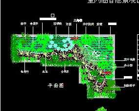 室内涵香池景观设计方案图纸免费下载 园林绿化及施工